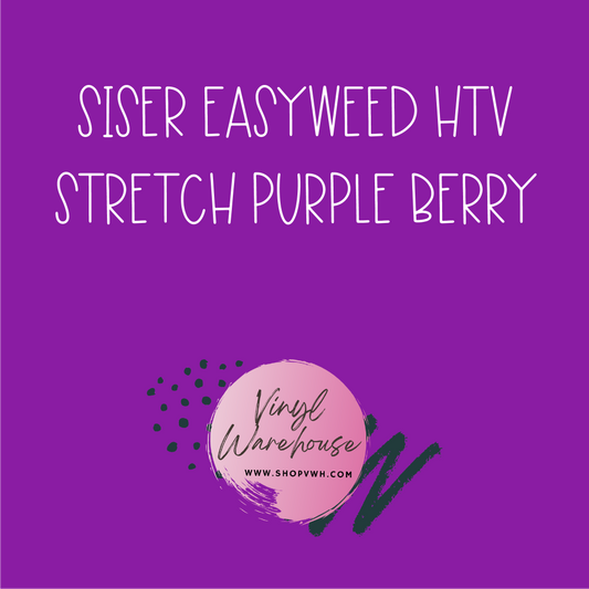 Siser EasyWeed HTV - Stretch Purpleberry
