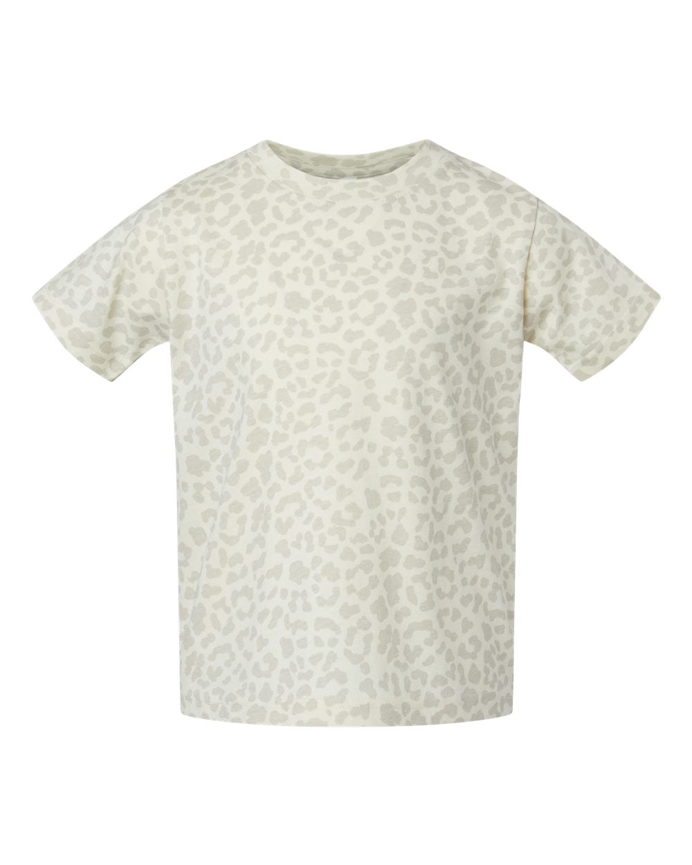 Rabbit Skins Youth Tee - Natural Leopard