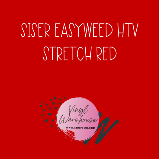 Siser EasyWeed HTV - Stretch Red