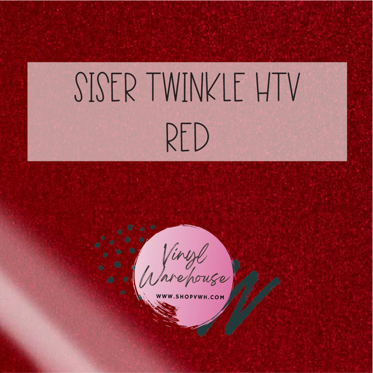 Siser Twinkle HTV - Red