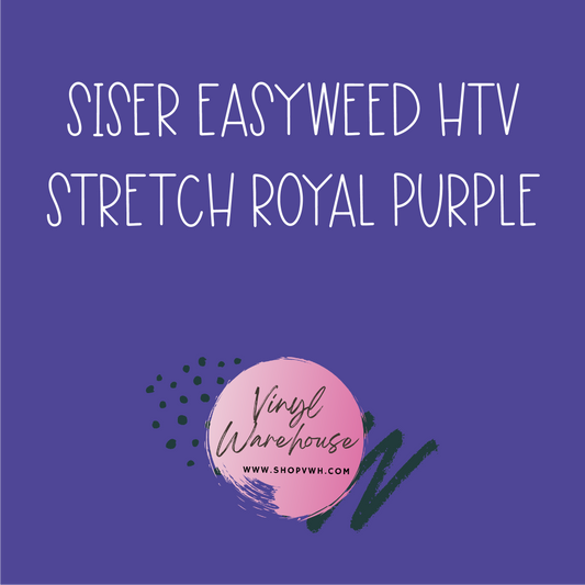 Siser EasyWeed HTV - Stretch Royal Purple
