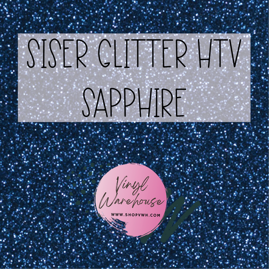 Siser EasyWeed Glitter HTV - Sapphire