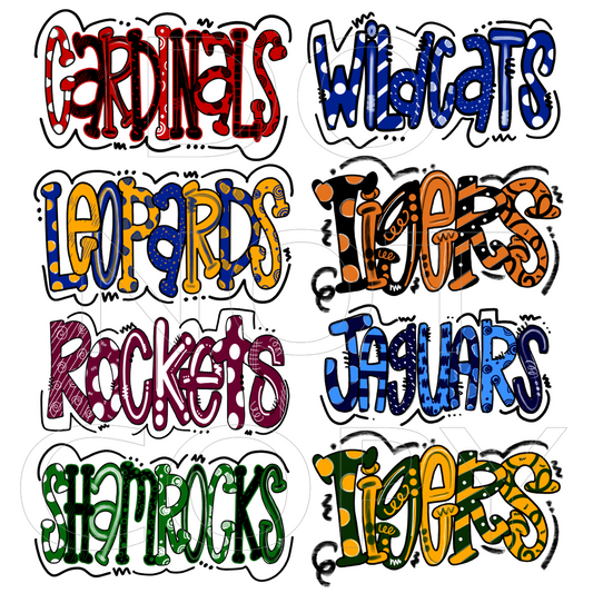 School Spirit - Screen Prints