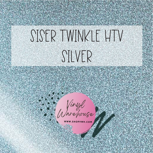 Siser Twinkle HTV - Silver