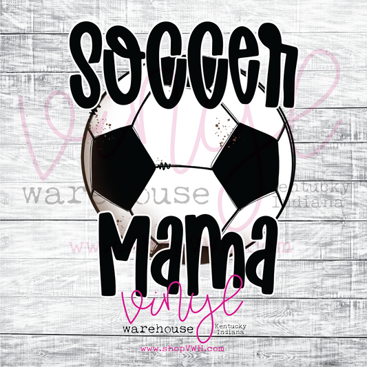 Soccer Mama - Heat Transfer Print