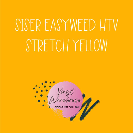 Siser EasyWeed HTV - Stretch Yellow