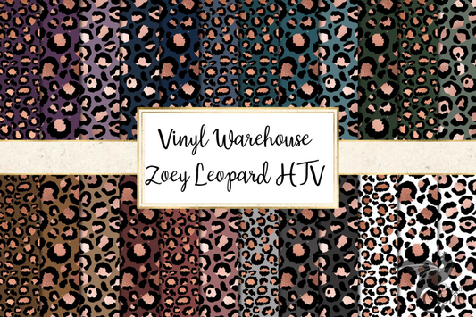 Zoey Leopard - Printed HTV