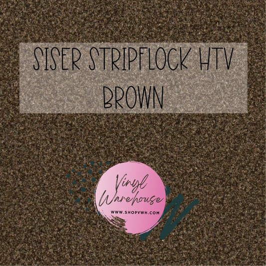 Siser StripFlock HTV - Brown