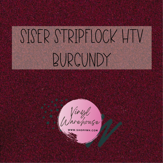 Siser StripFlock HTV - Burgundy