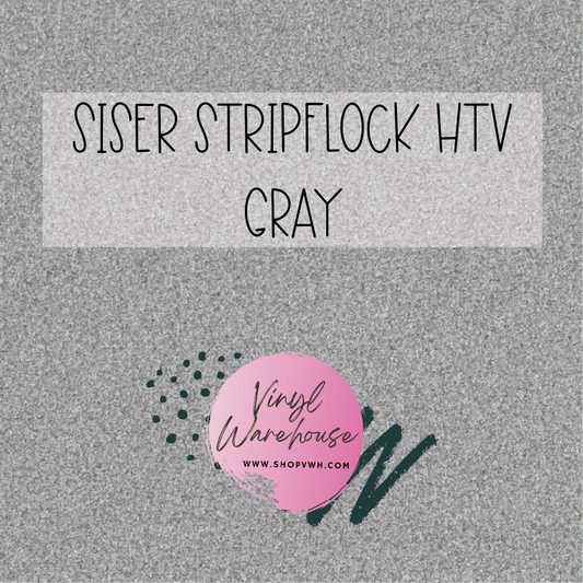 Siser StripFlock HTV - Gray