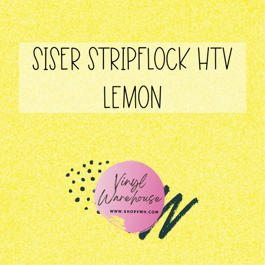 Siser StripFlock HTV - Lemon
