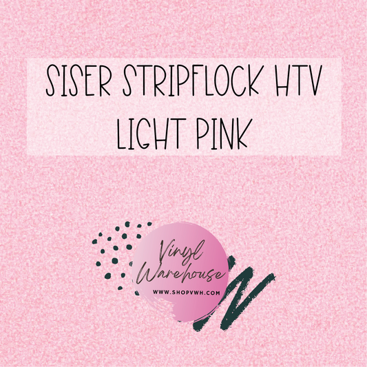 Siser StripFlock HTV - Light Pink