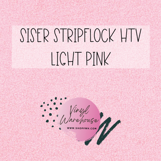Siser StripFlock HTV - light Pink