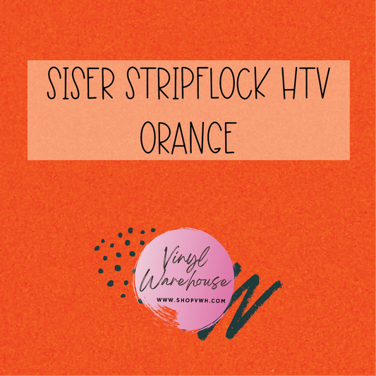 Siser StripFlock HTV - Orange
