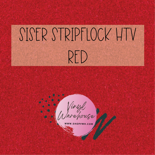 Siser StripFlock HTV - Red