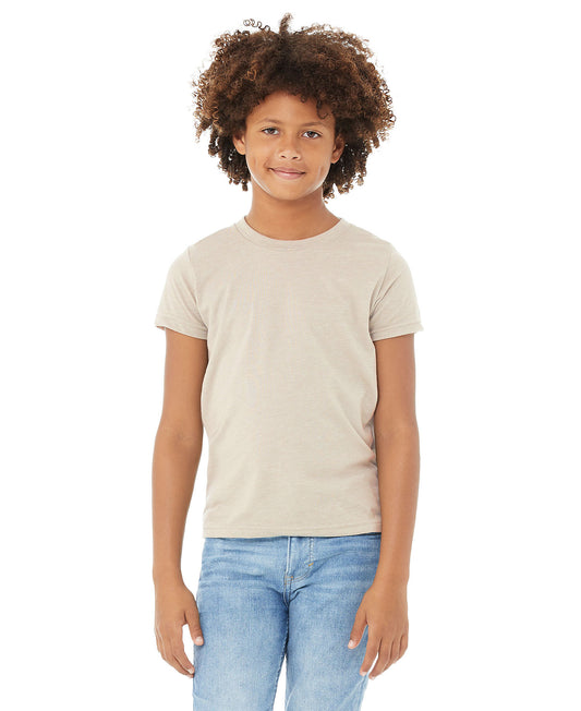 Bella + Canvas Youth Tee - Heather Dust
