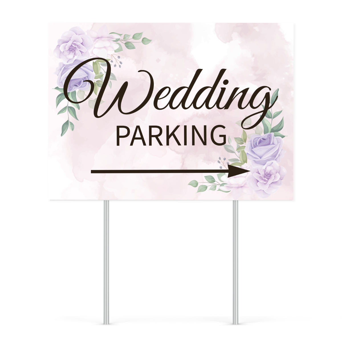 White Yard Sign - 18"x24" (LOCAL PICK UP ONLY!)