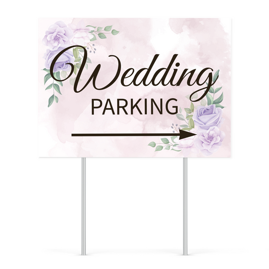 White Yard Sign - 18"x24" (LOCAL PICK UP ONLY!)