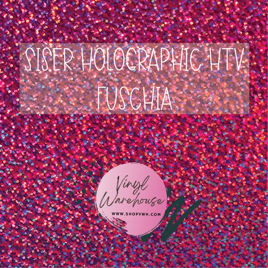 Siser Holographic HTV - Fuchsia