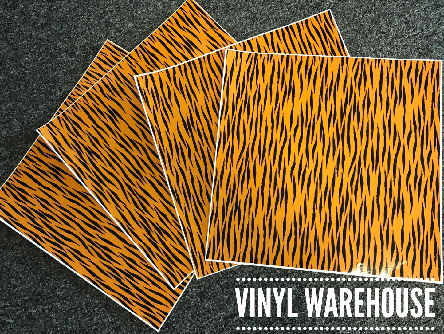 Tiger Stripe - Printed Adhesive