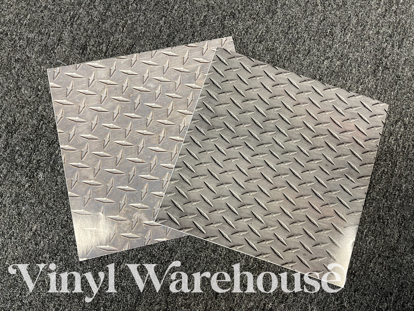Steel Chrome Plate - Printed Adhesive