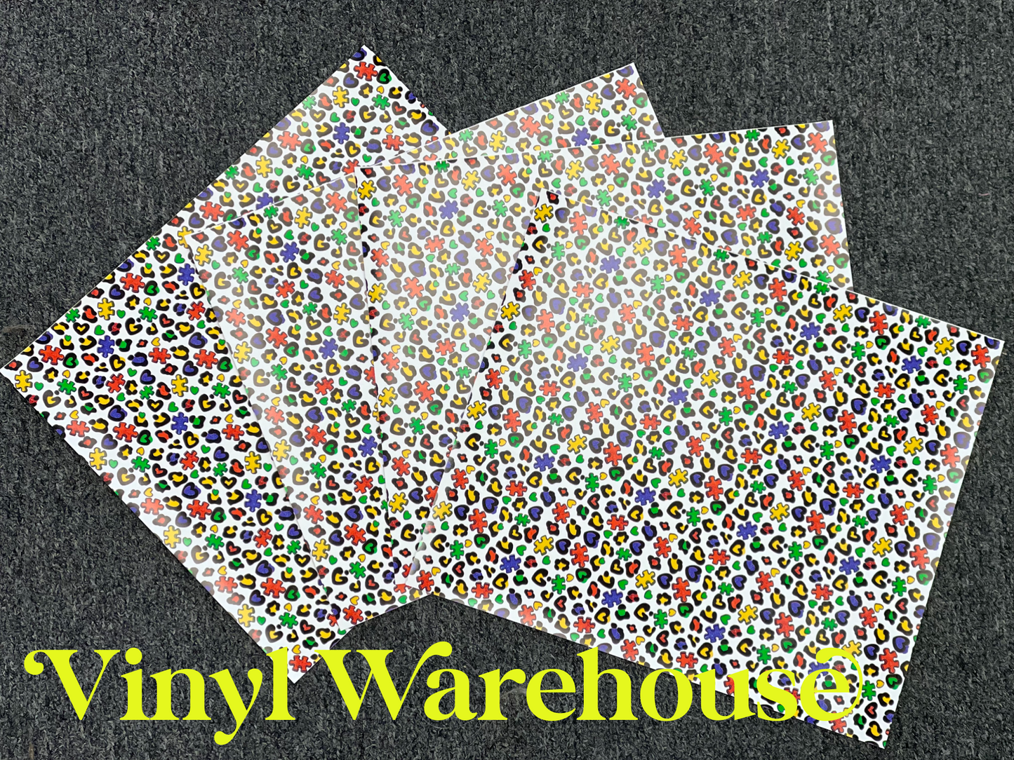 Autism Leopard - Printed HTV