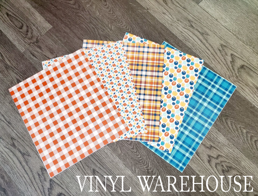 Autumn Plaids - Printed HTV