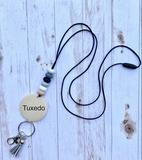 Wooden Disc & Bead Lanyard