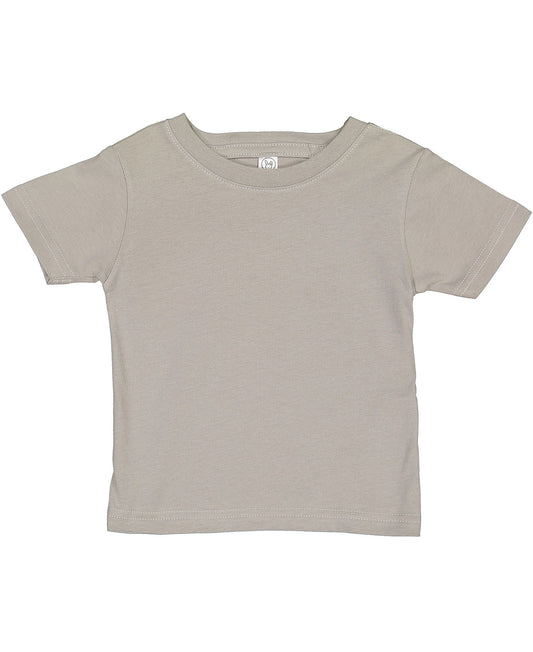 Rabbit Skins Infant Fine Jersey Tee - Titanium