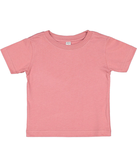 Rabbit Skins Infant Fine Jersey Tee - Mauvelous