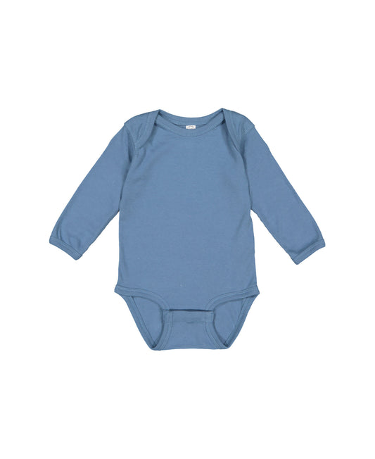 Long Sleeve Onesie - Indigo