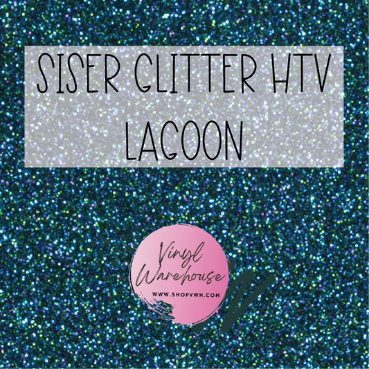 Siser EasyWeed Glitter HTV - Lagoon