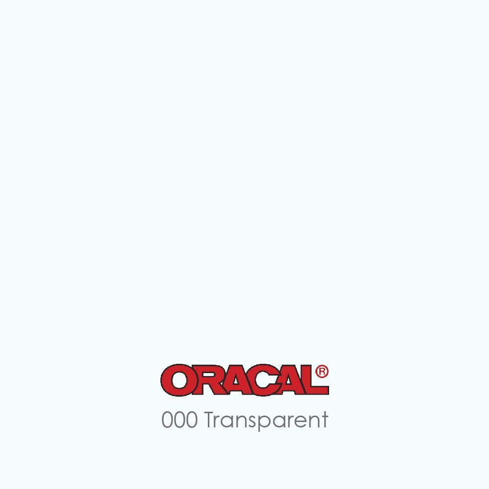 Oracal 651 - 000 Transparent Clear