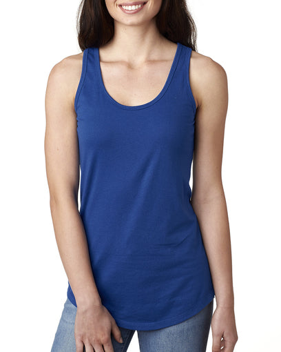 Next Level Women's Ideal Racerback Tank - Royal Blue