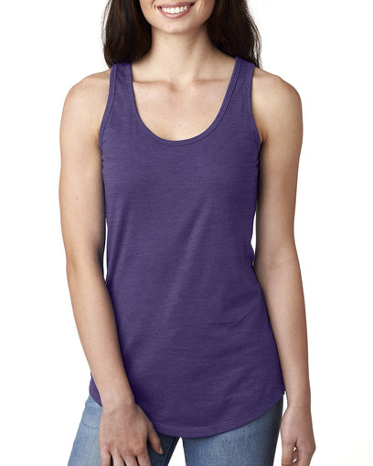 Next Level Women's Ideal Racerback Tank - Purple Rush