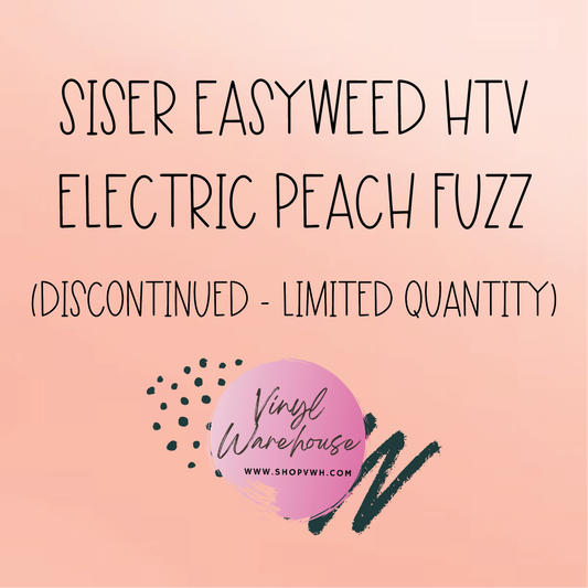 Siser EasyWeed HTV - Electric Peach Fuzz