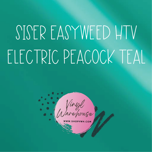 Siser EasyWeed HTV - Electric Peacock Teal