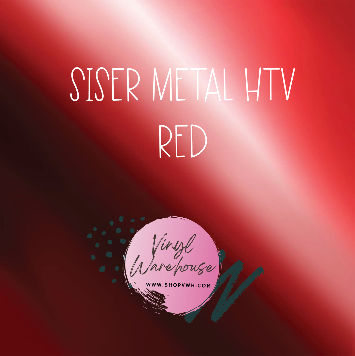 Siser Metal HTV - Red