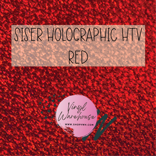 Siser Holographic HTV - Red