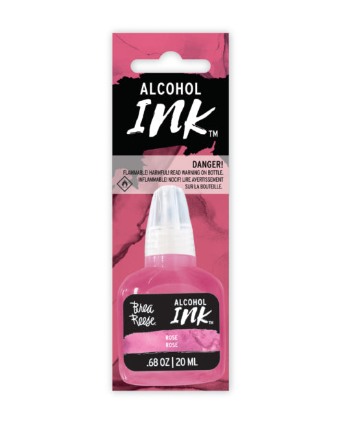 Brea Reese Alcohol Ink – Rose