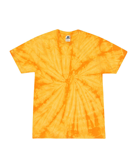 Tie Dye Shirt - Spider Golden Yellow