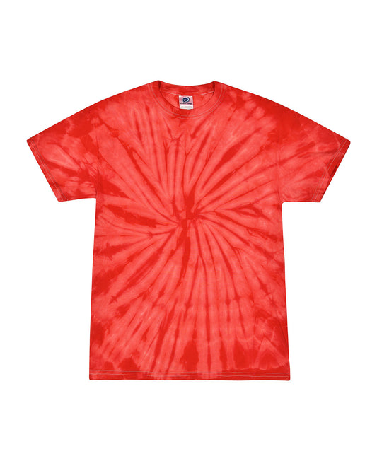 Tie Dye Shirt - Spider Red