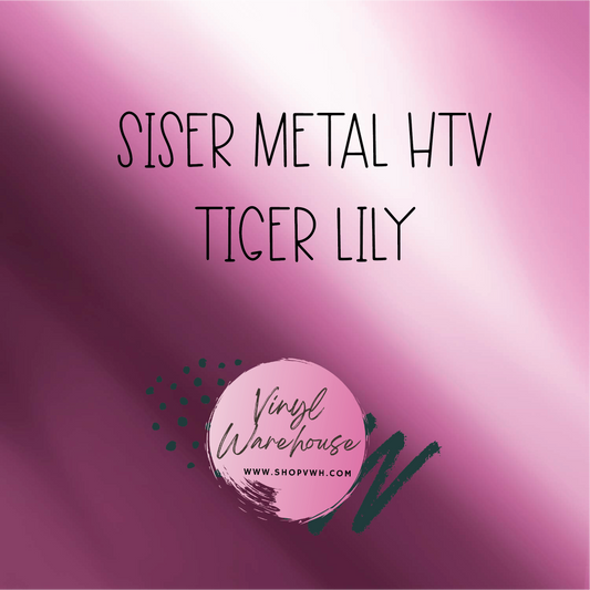 Siser Metal HTV - Tiger Lily