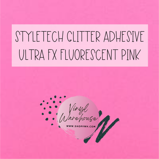 StyleTech Glitter Adhesive - Ultra FX Fluorescent Pink