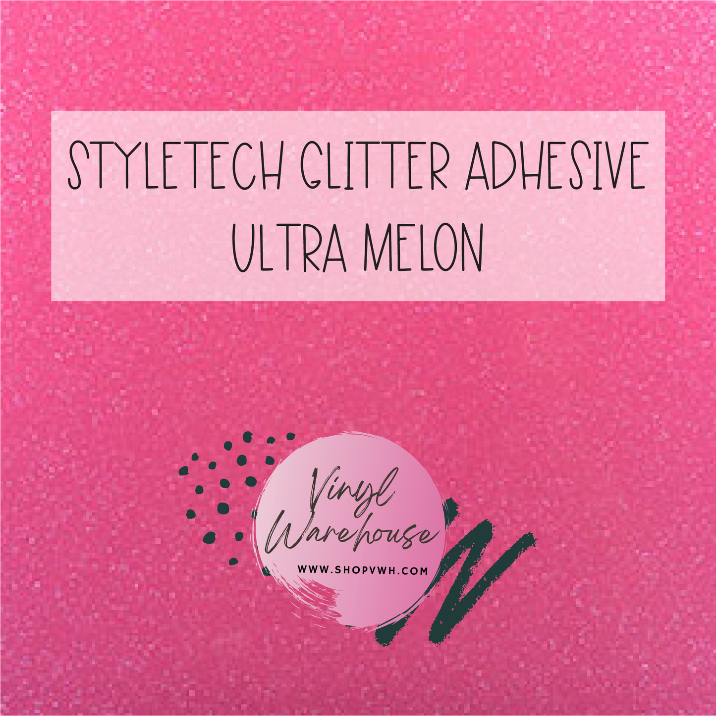 StyleTech Glitter Adhesive - Ultra Melon