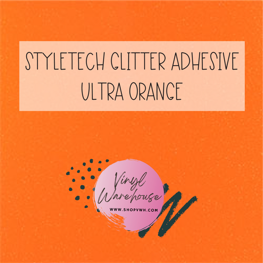 StyleTech Glitter Adhesive - Ultra Orange