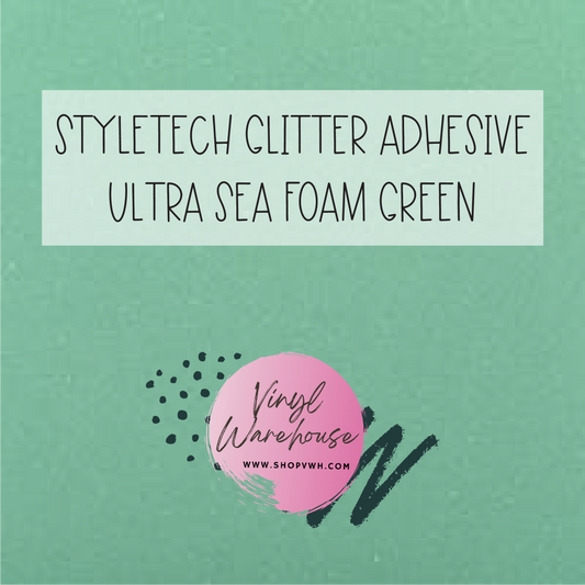 StyleTech Glitter Adhesive - Ultra Sea Foam Green