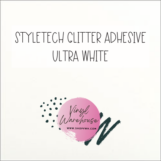StyleTech Glitter Adhesive - Ultra White